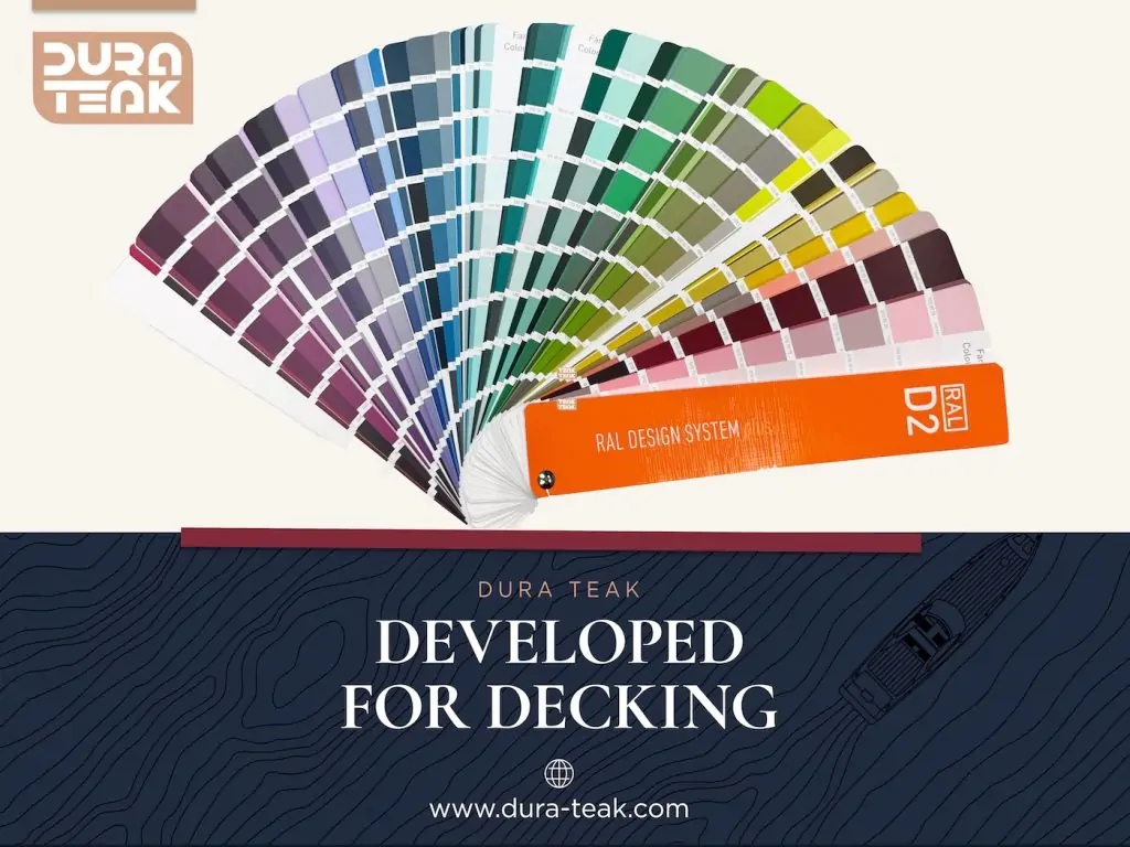 Couleurs de joint disponibles selon le nuancier RAL.